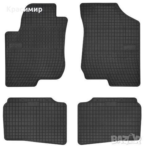 Гумени стелки за Kia Ceed 2007-2012г, снимка 2 - Аксесоари и консумативи - 52838707