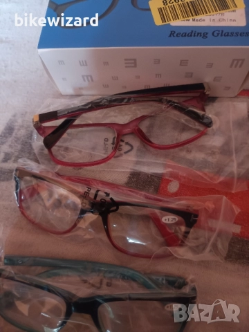 3 броя диоптрични очила за четене + 1.25 НОВИ, снимка 2 - Слънчеви и диоптрични очила - 52196208