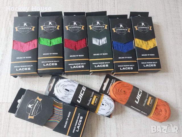 Връзки за хокей кънки с вакса , снимка 4 - Зимни спортове - 43977052