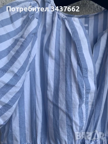 Рокля  елегантна памук с джобове, снимка 2 - Рокли - 50837405