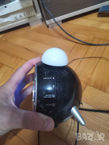 Радио часовник с термометър, аларма и проектор, снимка 10 - Друга електроника - 51244347