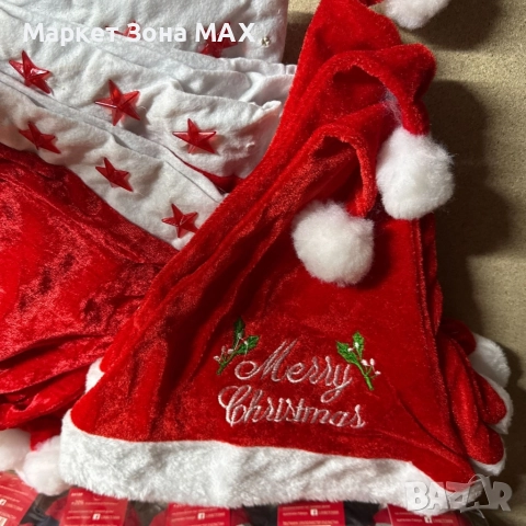 Празнични Коледни шапки с уникален дизайн и светещи акценти, снимка 3 - Шапки - 52863815