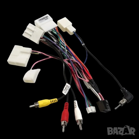 Букса за Toyota PRADO, Tundra, Sequoia, кабел Android, за мултимедия, преходник, аудио за навигация, снимка 4 - Аксесоари и консумативи - 52141517