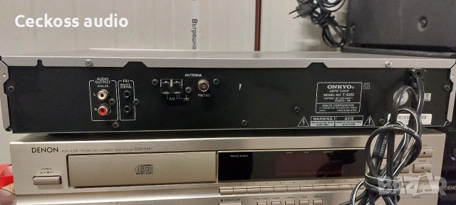Тунер ONKYO T-4355 RDS, снимка 4 - Ресийвъри, усилватели, смесителни пултове - 53109169