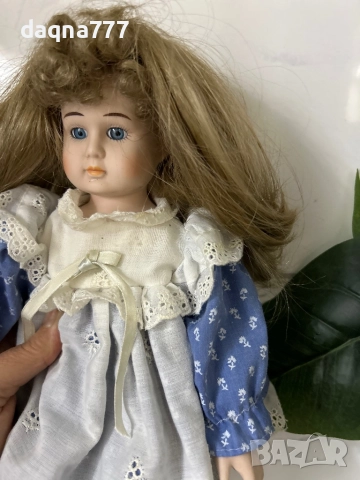 Порцеланова кукла Германия 70-те години, снимка 13 - Кукли - 52894569