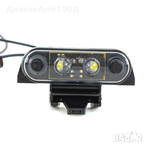 1бр. бял ЛЕД LED габарит за Volvo FH FM12 FH16 – жълта светлина с 2 диода