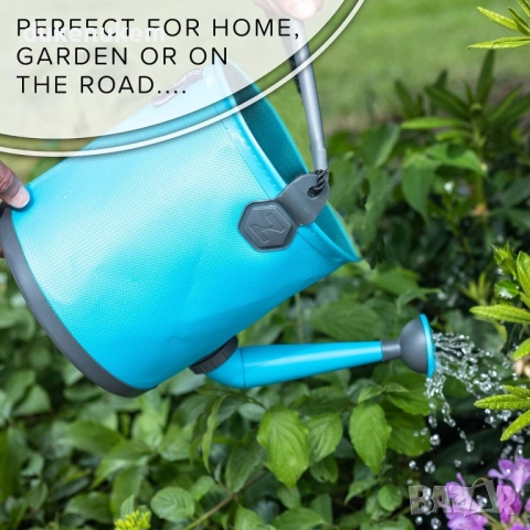 Лейка за поливане, сгъваема 9L, многофункционална със забележки, снимка 4 - Къмпинг мебели - 52246870