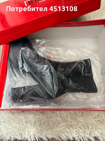 Черни дамски боти , снимка 3 - Дамски боти - 53844215