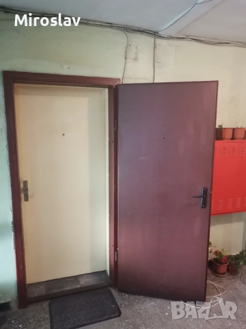 Масивна метална врата за монтаж върху дървена каса – 195.5/81.5 см, снимка 3 - Входни врати - 52971773