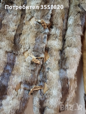 дамско палто от естествен косъм , снимка 4 - Палта, манта - 44941034