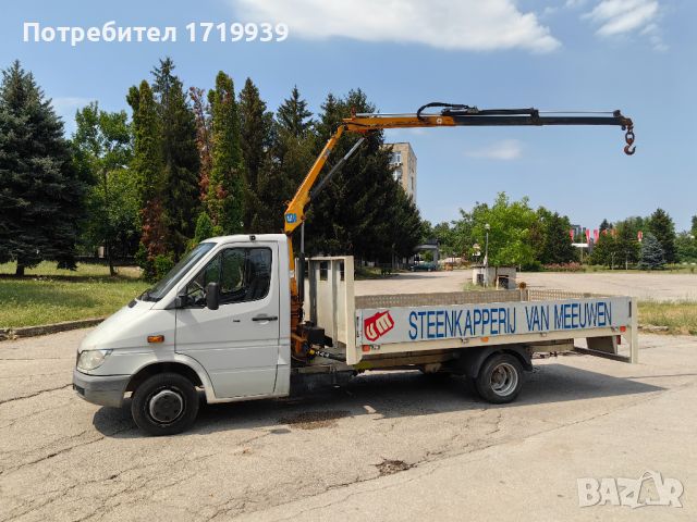 Mercedes-Benz Sprinter 413 CDI/КРАН EFFER !!, снимка 7 - Бусове и автобуси - 46651744