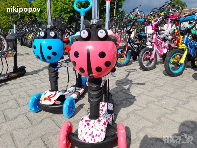 MONI Детска тротинетка LOLLIPOP, снимка 4 - Скутери и тротинетки - 53564073