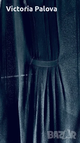 Прекрасна черна дълга рокля HENNES COLLECTION , снимка 10 - Рокли - 51172537