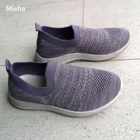 Детски мрежести спортни обувки розови 27 номер и сиви 29 номер, снимка 6 - Детски маратонки - 32542236