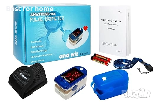Пулсов оксиметър за пръсти ,цифров дисплей от Anapulse, снимка 2 - Уреди за диагностика - 51836362