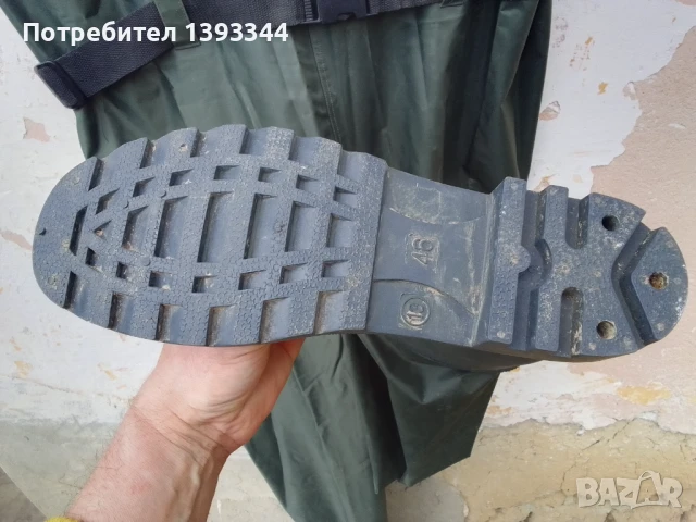 Рибарски ботуши 46-ти номер, снимка 6 - Екипировка - 50495059