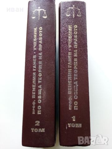 Учебник по обща теория на Правото том 1 и 2 - В.Ганев - 1997г., снимка 13 - Специализирана литература - 45640220
