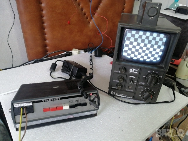 Ретро телевизор NATIONAL TR-505ES, снимка 13 - Антикварни и старинни предмети - 53767666