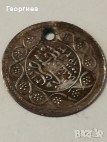 Сребърна монета,пендара за накит(Абдул Хамид l )1725-1789 год., снимка 2 - Нумизматика и бонистика - 45794994