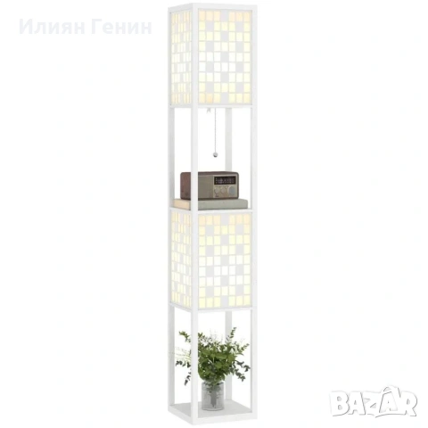 Подова лампа HOMCOM, снимка 10 - Настолни лампи - 53838223