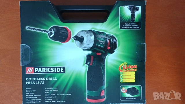 винтоверт Parkside PBSA 12 A1, снимка 5 - Винтоверти - 54064028