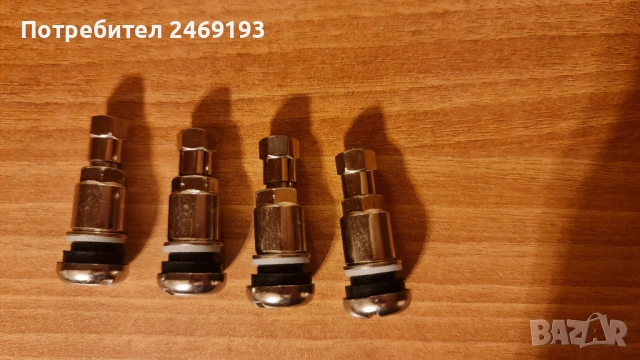 Метални вентили за джанти , снимка 4 - Аксесоари и консумативи - 53757069