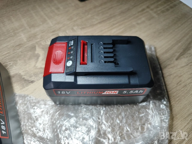 ПРОМО ! 2 бр Einhell Комплект 18 V 5.5 Ah акумулаторни батерии !, снимка 10 - Градинска техника - 53455840
