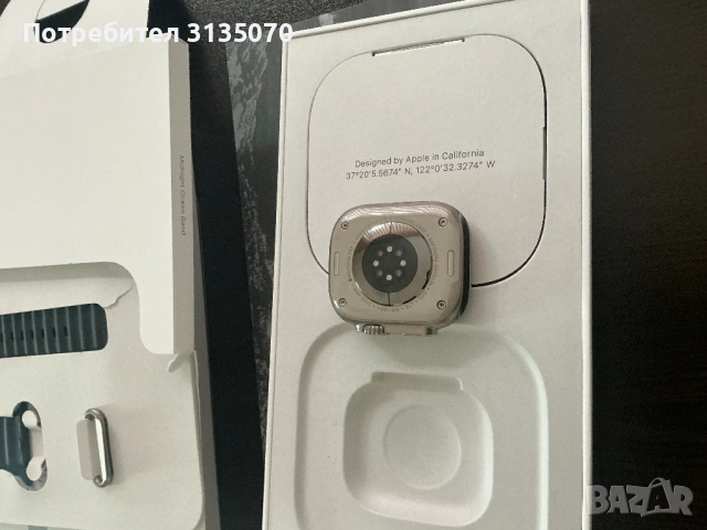 Apple watch ultra , снимка 4 - Смарт гривни - 53634719