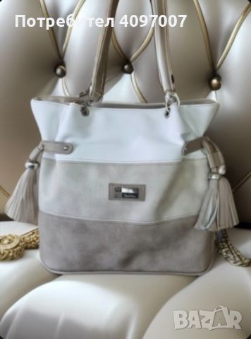 Дамска чанта 3 цвята: стил, удобство и функционалност в едно, снимка 8 - Чанти - 46396488