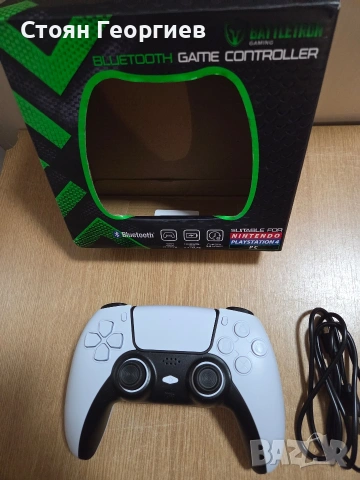 Чисто нов безжичен контролер Battletron Bluetooth, съвместим с Nintendo Switch и PlayStation, снимка 2 - Аксесоари - 53577205