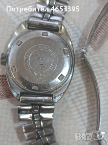 Дамски механичен часовник Заря/ Zaria , снимка 6 - Дамски - 52444038