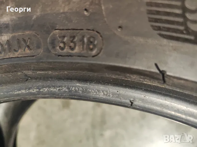 2бр.зимни гуми 255/45/18 Michelin, снимка 5 - Гуми и джанти - 48248293