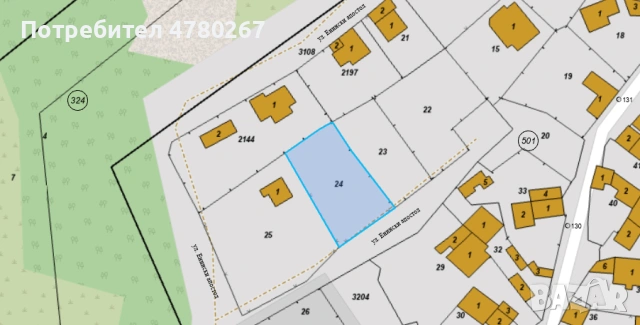 Продава урегулиган парцел в с.Енина