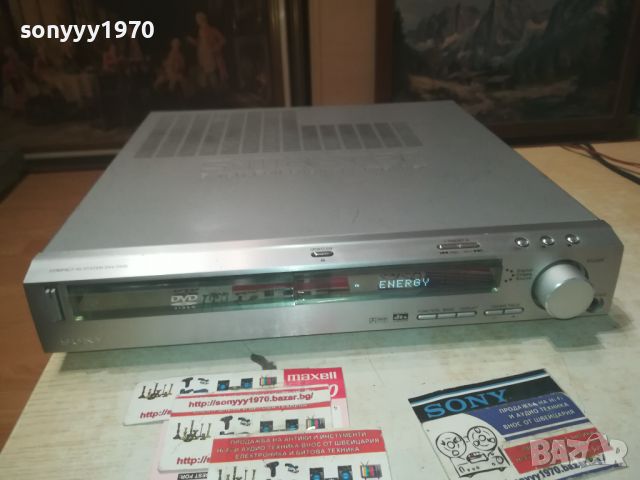 SONY HCD-S500 DVD RECEIVER ВНОС GERMANY LNWC2207241140, снимка 1 - Ресийвъри, усилватели, смесителни пултове - 46656752