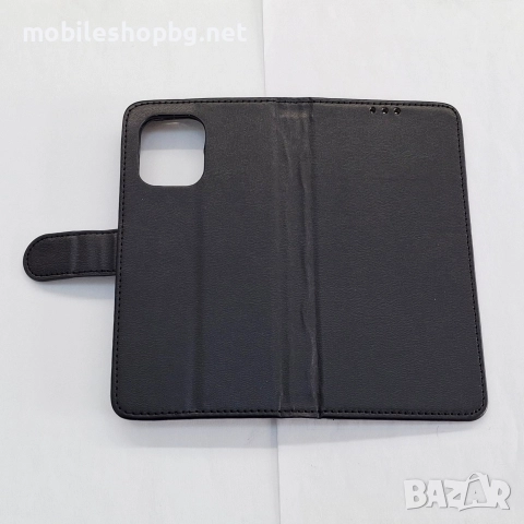 Motorola Edge 50 Neo калъф страничен с прегради и закопчаване черен червен , снимка 4 - Калъфи, кейсове - 52814086