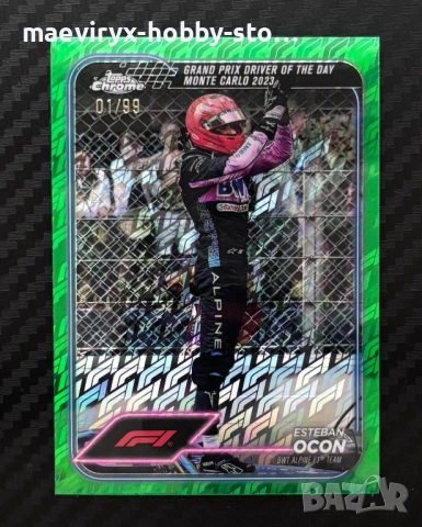 Topps Chrome Fromula 1 (2024) - #164 Esteban Ocon /99