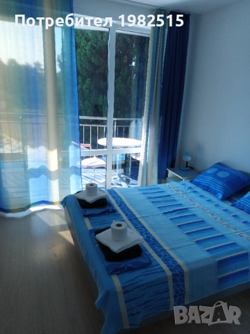 На 10м. от морето 2стаен обзаведен апартамент, снимка 5 - Апартаменти - 54019053