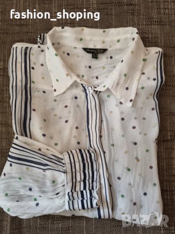  Риза с десен точки Massimo Dutti, размер 40