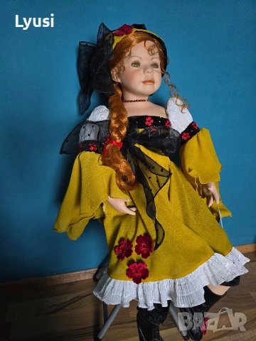 Лимитирана порцеланова кукла Jannika 237/500 – 86 см колекционерска