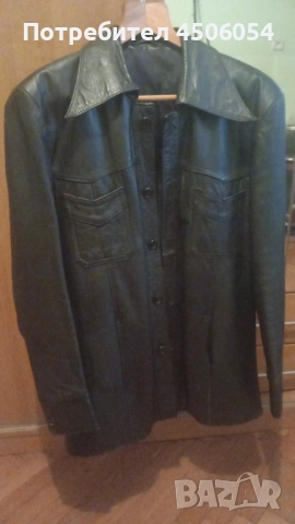 Мъжки кожени якета 2бр., снимка 3 - Якета - 52692464