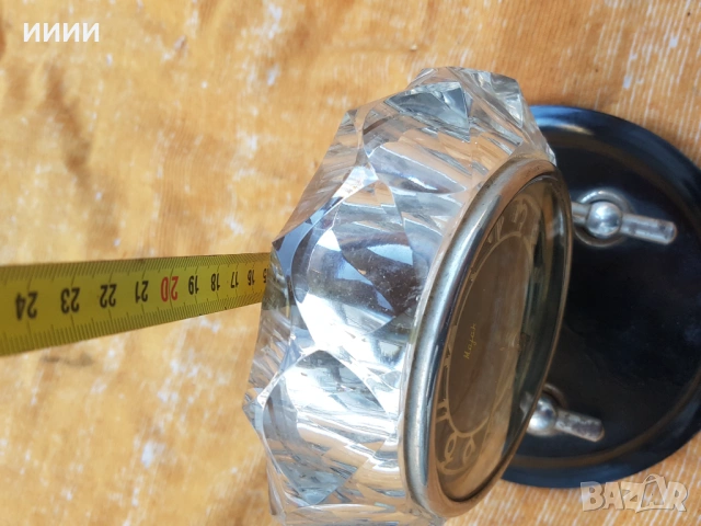 Часовник Маяк настолен, снимка 4 - Антикварни и старинни предмети - 53610202