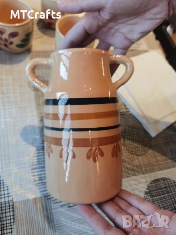 Керамични съдове за вино и вода, снимка 4 - Други - 50889871