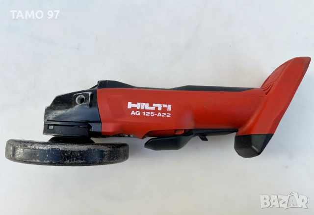 HiLTi AG 125-A22 - Безчетков акумулаторен ъглошлайф 22V 2024г., снимка 2 - Ъглошлайфи - 53193507