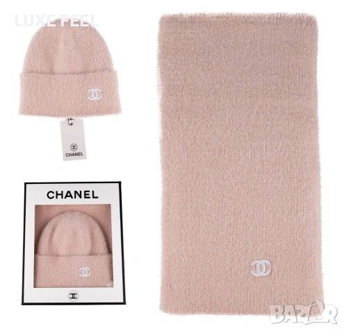 Шал + Шапка ⚜️ CELINE , снимка 5 - Шапки - 53091430