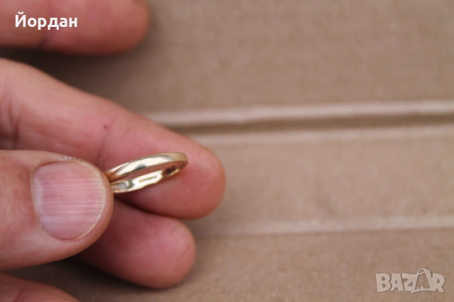 Златен дамски пръстен , снимка 8 - Пръстени - 53862983