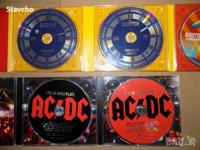 Компакт дискове на -Led Zeppelin -Celebration Day(2CD+DVD)2007/AC/DC –Live At River Plate, снимка 3 - CD дискове - 37111047