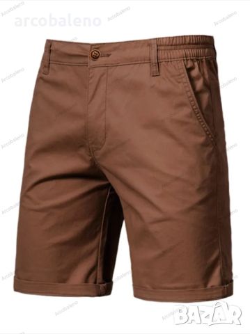 Мъжки летни памучни ежедневни къси панталони, 11цвята , снимка 5 - Къси панталони - 46448874