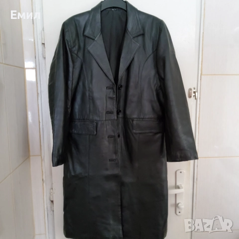 Продавам ново мъжко кожено яке, снимка 4 - Якета - 51995293