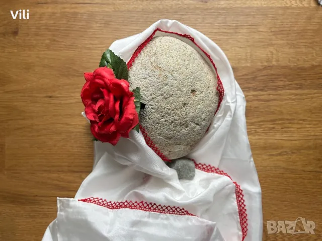 Роза на щипка за коса , снимка 11 - Аксесоари за коса - 49771829