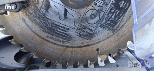 Настолен потапящ циркуляр НОМЕР 14. METABO 49716 Meppen. 1.35kw. 5000 обор/мин. Макс Ф210 мм...., снимка 7 - Циркуляри - 50897058